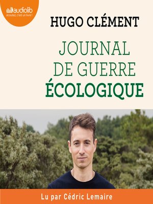 cover image of Journal de guerre écologique